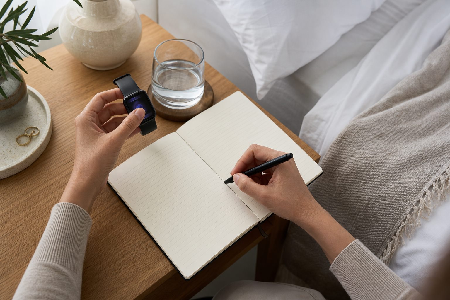 Illustration éditoriale originale pour « Montres de sommeil : comment juger la fiabilité derrière le score »