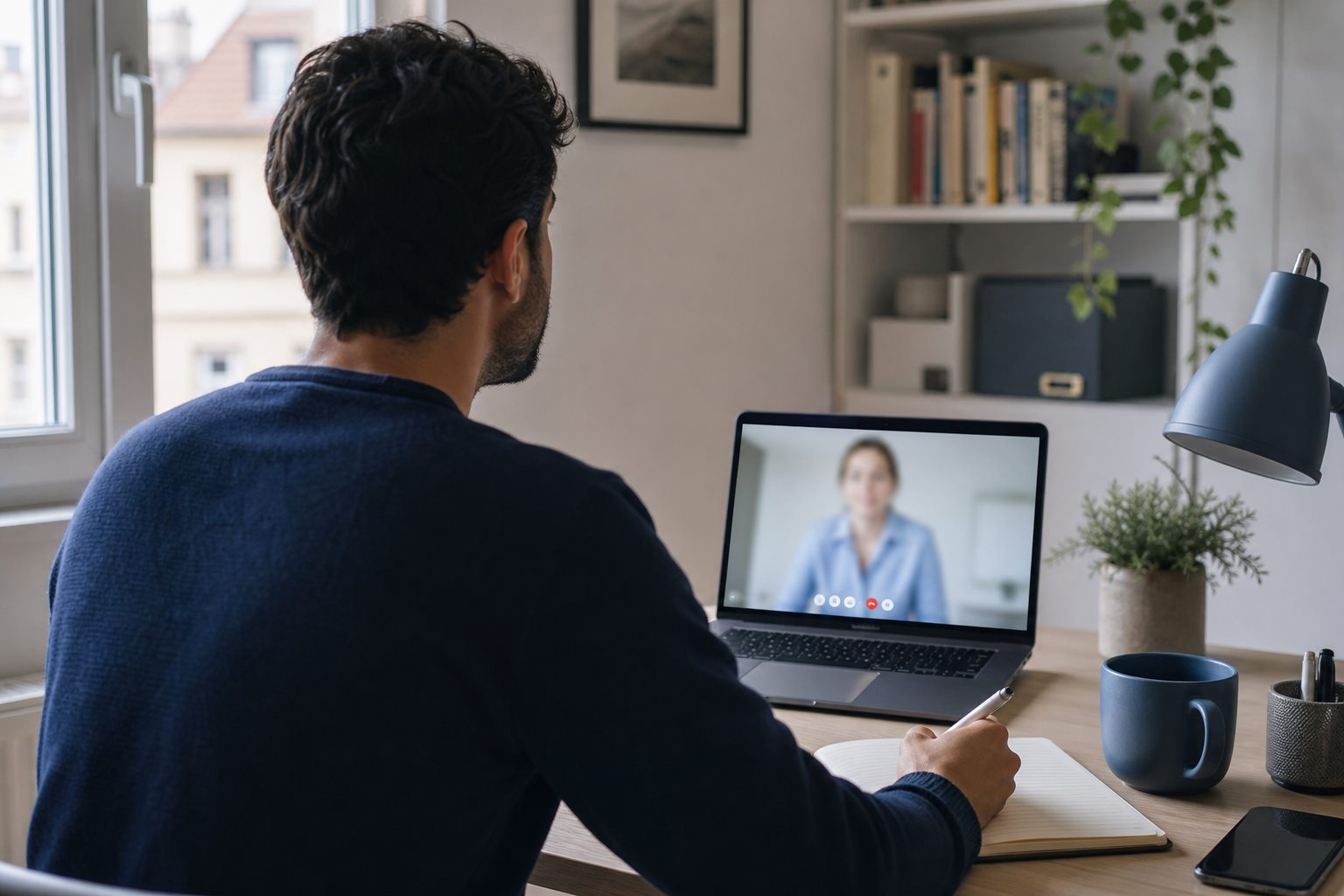 Illustration éditoriale originale pour « Téléconsultation ou cabinet : choisir selon l’information nécessaire au médecin »