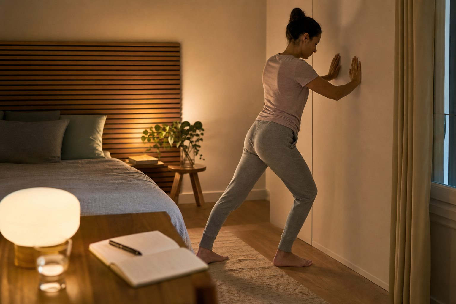 Illustration éditoriale originale pour « Jambes sans repos : reconnaître le tableau et vérifier le rôle du fer »