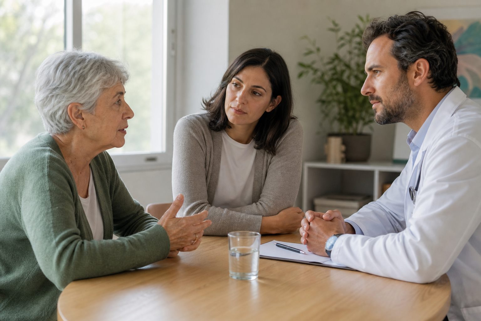 Illustration éditoriale originale pour « Personne de confiance : choisir un porte-parole, pas seulement un contact »