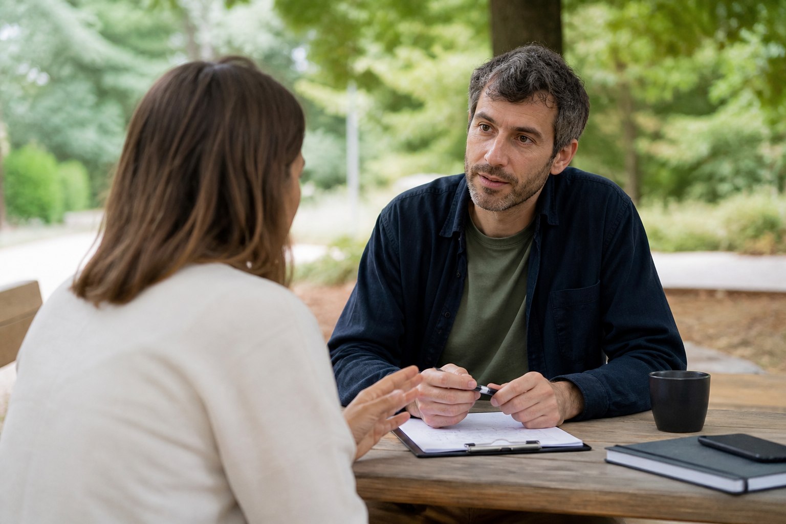 Illustration éditoriale originale pour « TDAH adulte : préparer une évaluation qui dépasse les oublis »