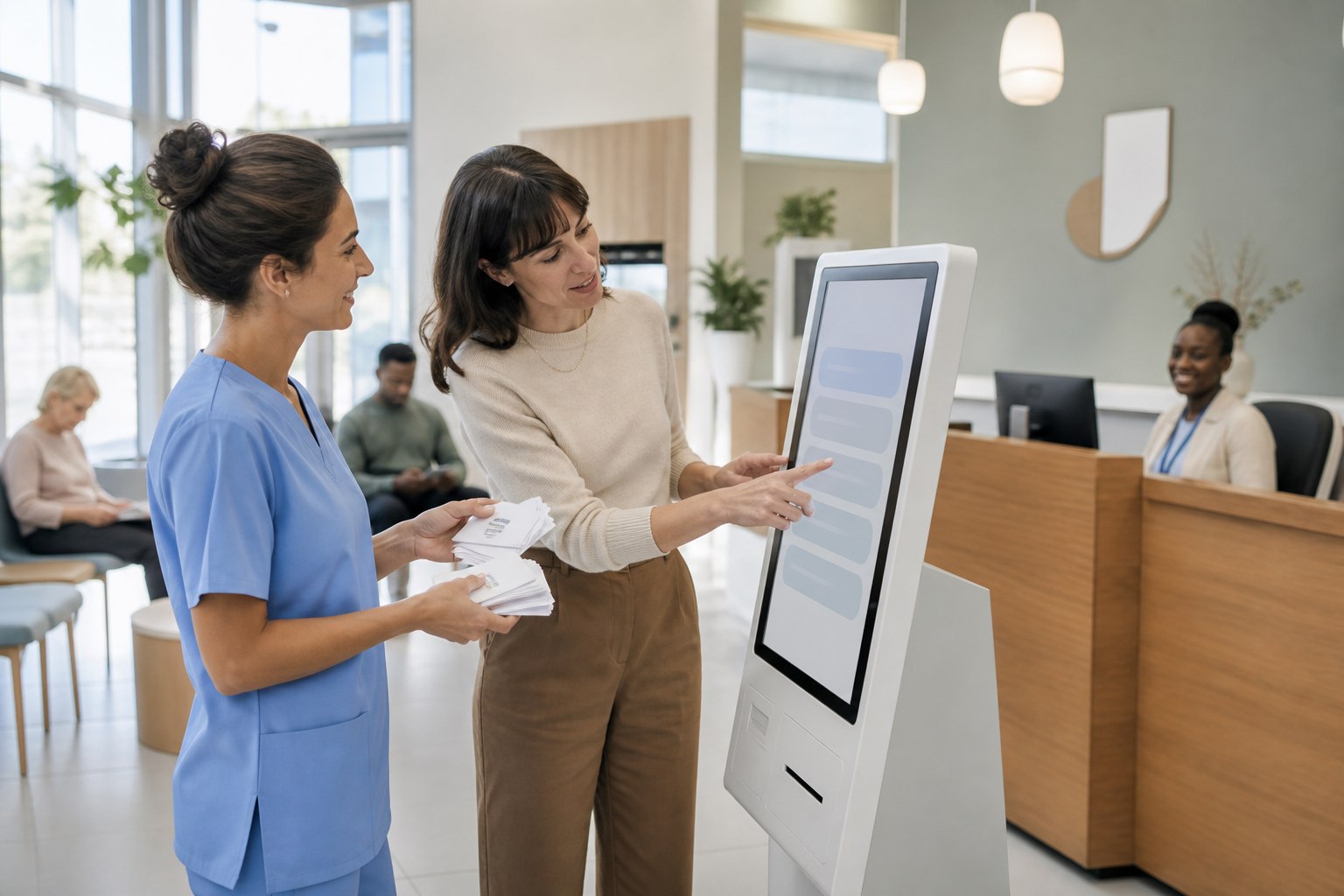 Illustration éditoriale originale pour « FAQ du cabinet : répondre aux vraies questions des patients »